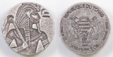 2016 Scottsdale Mint Five Troy Ounces .999 Fine Silver King Tut Coin.