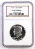 1976 S Kennedy Silver Half Dollar Proof (NGC) PF67 Cameo.