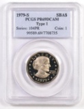 1979 S Type 1 Susan B. Anthony Dollar Proof (PCGS) PR69DCAM.