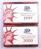 Group of (2) U.S. Silver Proof Sets.