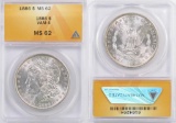 1886 P Morgan Silver Dollar (ANACS) MS62.