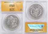 1896 O Morgan Silver Dollar (ANACS) AU50 details.