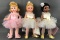 Group of 3 Madame Alexander ballerina dolls