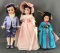 Group of 3 Madame Alexander dolls