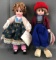 Group of 2 Madame Alexander Lissy Collection dolls