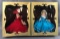 Group of 2 1968 Madame Alexander Portrettes Collection dolls