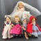 Group of 5 vintage 1970s Madame Alexander dolls