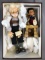 R John Wright Geppetto and Pinocchio dolls in original box