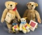 Group of 4 Steiff Teddy Bears