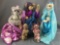 Group of 7 Gypsy/Belly Dancer bears.