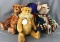 Group of 4 handmade teddy bears