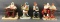 Group of 4 Norman Rockwell figurines