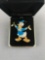 Walt Disney World rhinestone Donald Duck pin