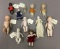 Group of 11 Antique China Dolls