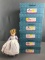 Group of Madame Alexander Little Women dolls in original boxes