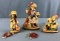 Group of 3 ANRI wood figurines including Good as New In Original Boxes