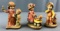 Group of 3 ANRI wood figurines including Little Nanny In Original Boxes