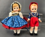 Group of 2 Madame Alexander dolls, Hansel and Gretel