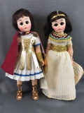 Group of 2 Madame Alexander Portraits of History dolls