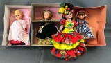 Group of 4 Madame Alexander dolls