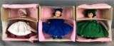 Group of 3 Madame Alexander Gone with the Wind dolls in original boxes
