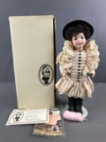 Lawtons Mainstreet USA porcelain doll in original box