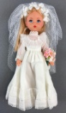 Ginny Vogue plastic bride doll