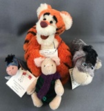 Group of 4 Handmade Winnie the Pooh characters