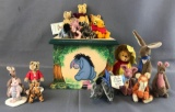 Group of 20 pieces Miniature Winnie the Pooh and friends