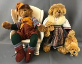 Group of 2 Razzberries by Janet A. Brouwer bears