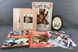Group of 10 Teddy Bear collector signs, books, magazines and more