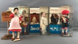 Group of 4 Norman Rockwell Character Dolls