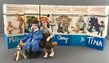 Group of 8 Norman Rockwell Character Dolls