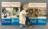 Group of 5 Norman Rockwell Character Dolls
