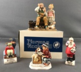 Group of 4 Norman Rockwell figurines