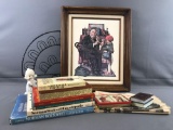 Group of 15+ Norman Rockwell books and more