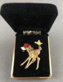 Walt Disney World rhinestone Bambi pin
