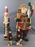 Group of 4 Christmas figurines