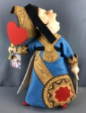 Queen of Hearts Felt R John Wright Doll