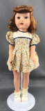 Vintage 1950s Hard plastic doll