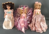 Group of 3 vintage dolls
