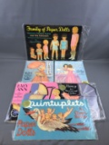 Group of paper doll sets by Queen Holden