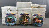 Group of Bradford Exchange Winnie the Pooh Collector plates