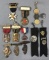 Group of 15 antique and vintage medals