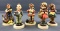 Group of 5 Goebel Hummel Figurines