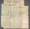 Group of 3 antique newspapers