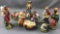 Group of 10 pieces Vintage Italian nativity figurines