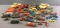 Large group of Vintage Die-cast trucks and more