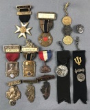 Group of 15 antique and vintage medals