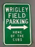 Wrigley Field Parking sign